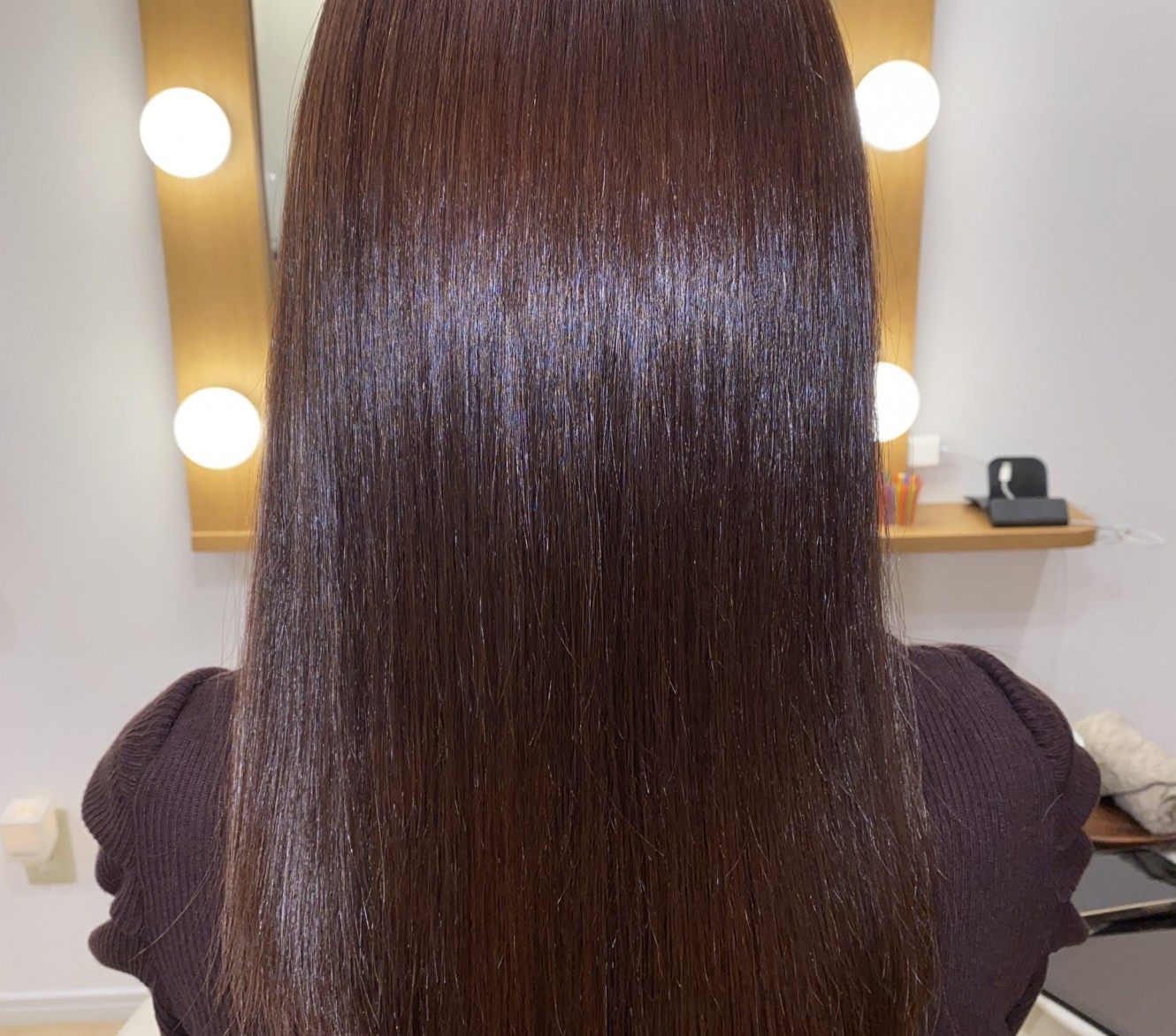 美髪で新生活を迎えたい!SNSのミネコラ施術後の美しさと口コミの高評価をみてご来店くださいました【施術例】