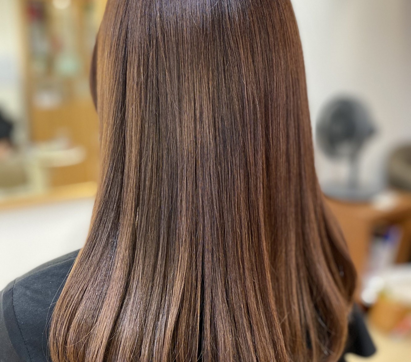 愛知県から40代の方がミネコラ髪質改善をされにいらっしゃいました‼︎