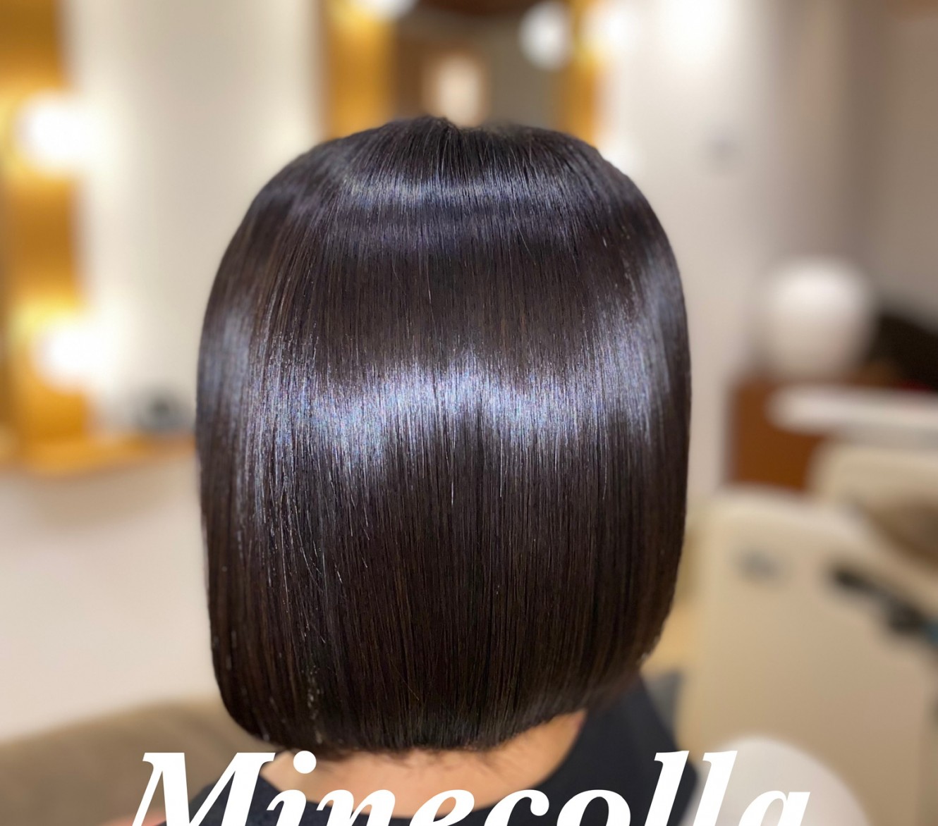 髪質改善で検索され30代の方がミネコラ髪質改善をされにいらっしゃいました